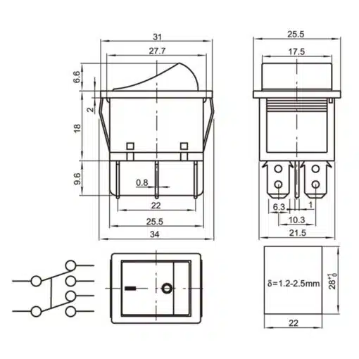 Schakelaar TC manual - Afbeelding 5