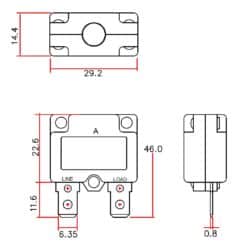 Automatische zekering 15A - Kinderauto onderdelen
