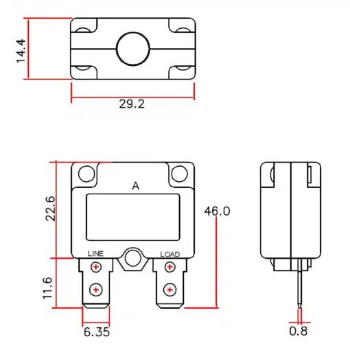 Automatische zekering 25A - Afbeelding 2