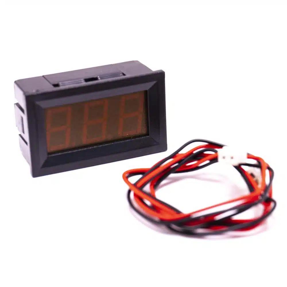 Universele voltage display rood - Afbeelding 3