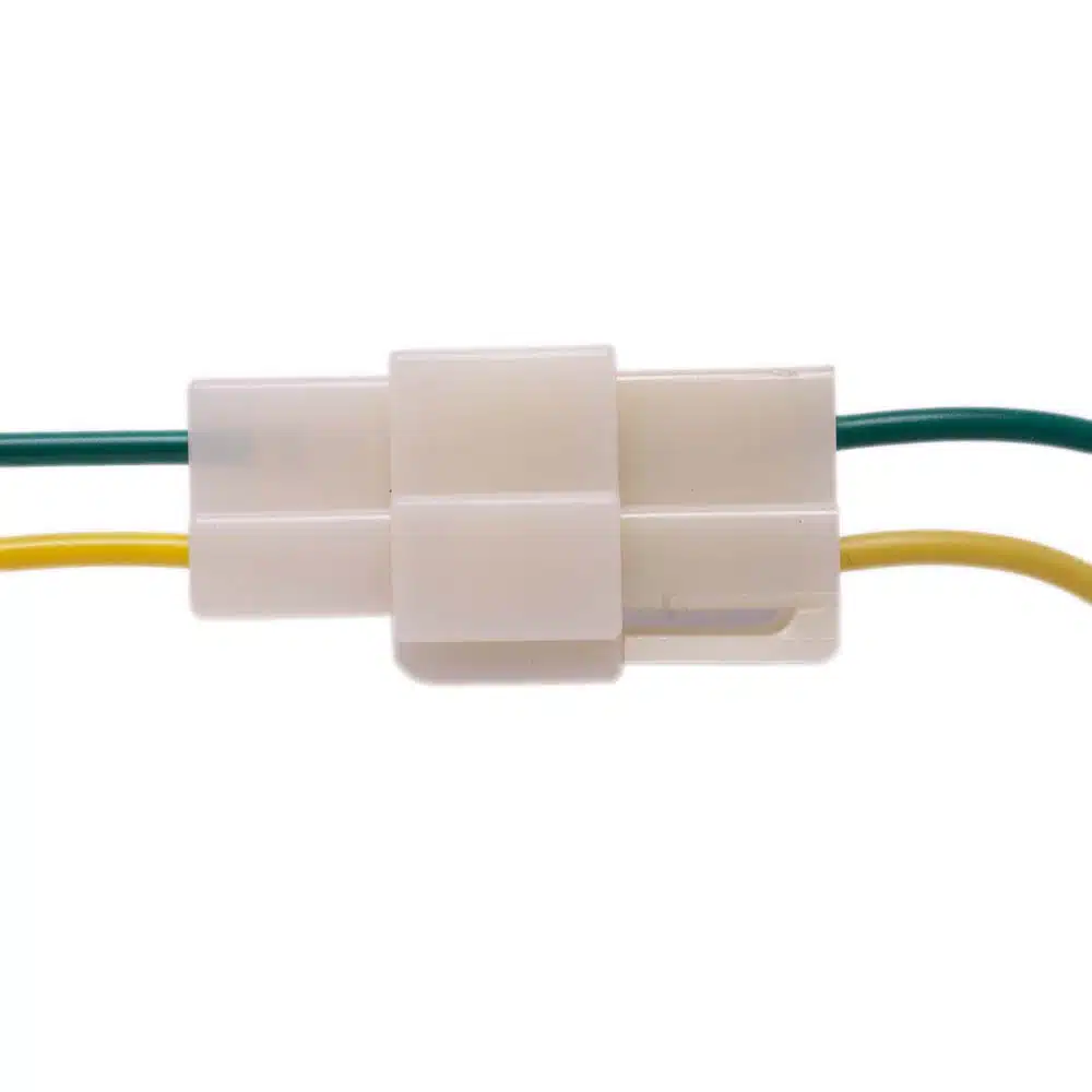 Set 2 polige stekker man + vrouw - Afbeelding 2