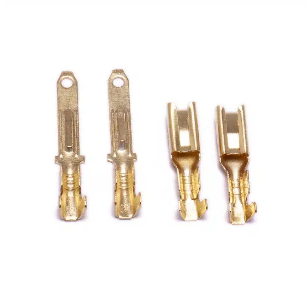 Set 2 polige stekker klein man + vrouw - Afbeelding 4