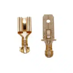 40 Stuks 6.3 mm AMP connector pins male en female