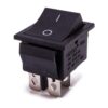 Schakelaar aan uit zwart 31mm x 25mm