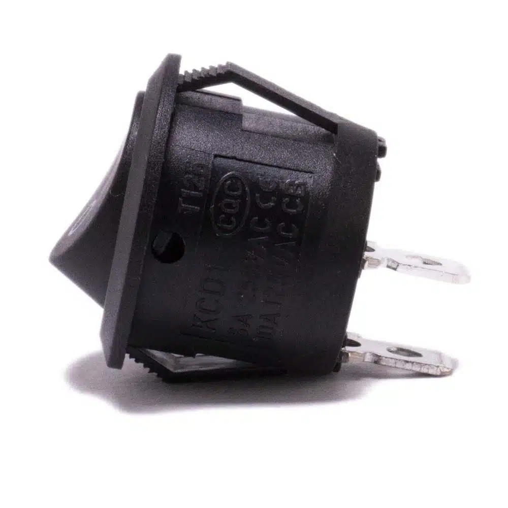 Schakelaar aan uit zwart rond - Afbeelding 3