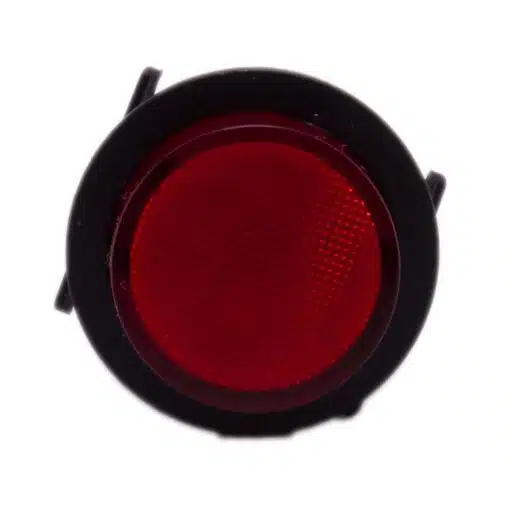 Drukknop aan uit met LED rood 28mm - Afbeelding 3