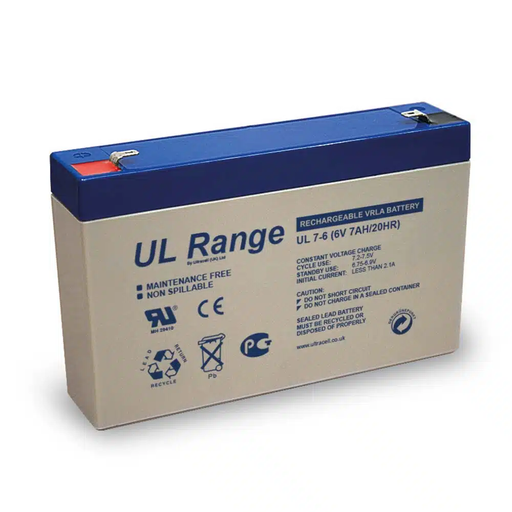Ultracell 6 Volt 7Ah