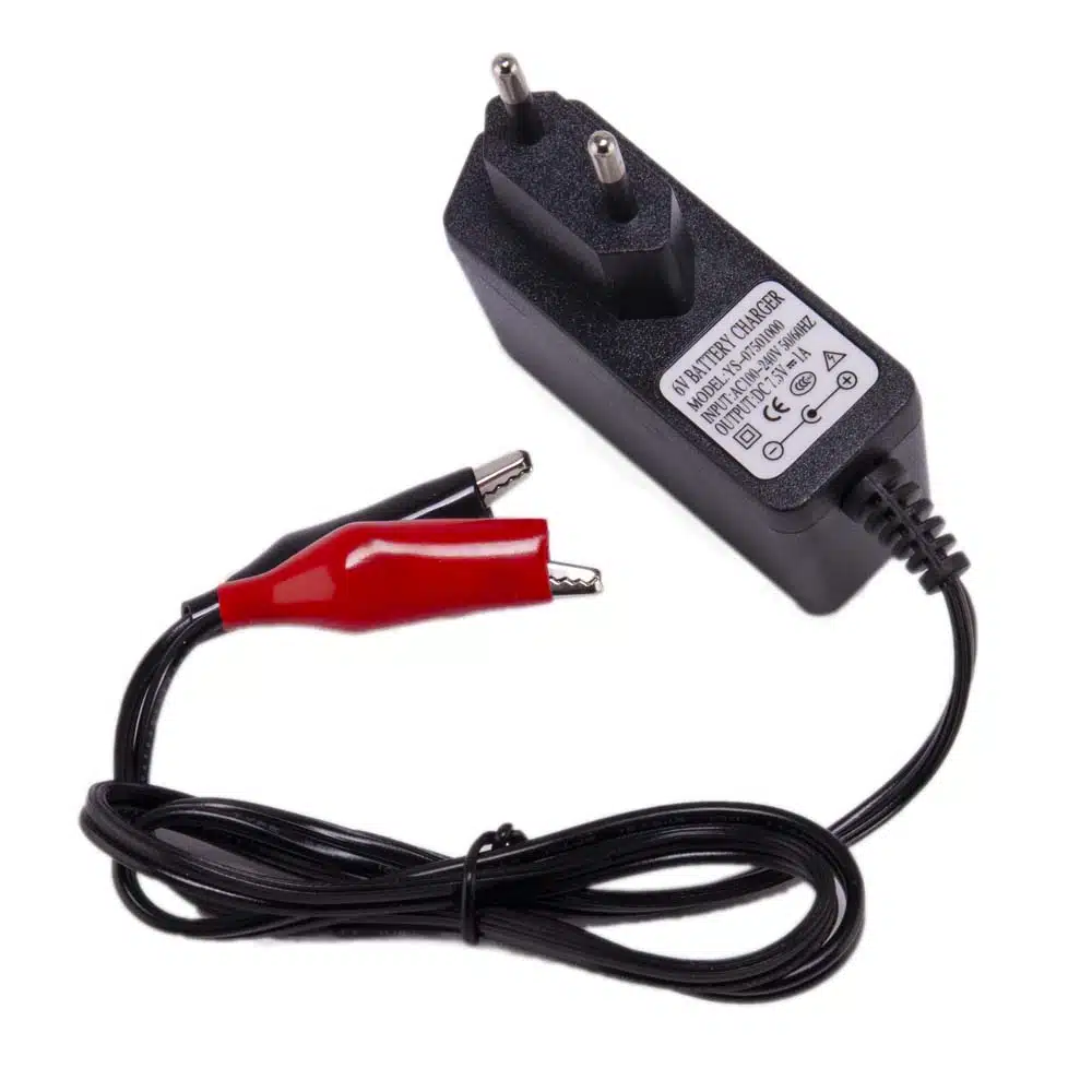 Universele 12V druppellader met krokodillenklemmen