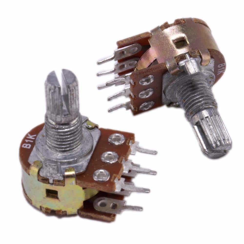 B10K Potentiometer 6 pin 10K ohm Kinderauto onderdelen