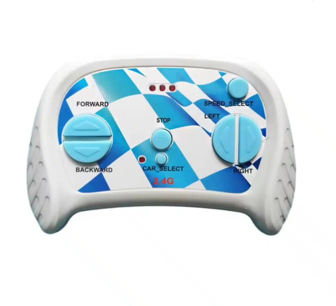 Afstandsbediening 2.46 Ghz wit/blauw