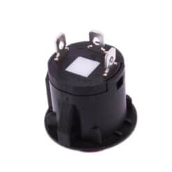 Drukknop 28mm aan uit rood rond met LED - Afbeelding 4
