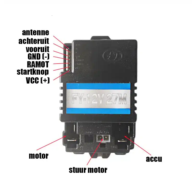 FY-12V 27M controller - Afbeelding 3