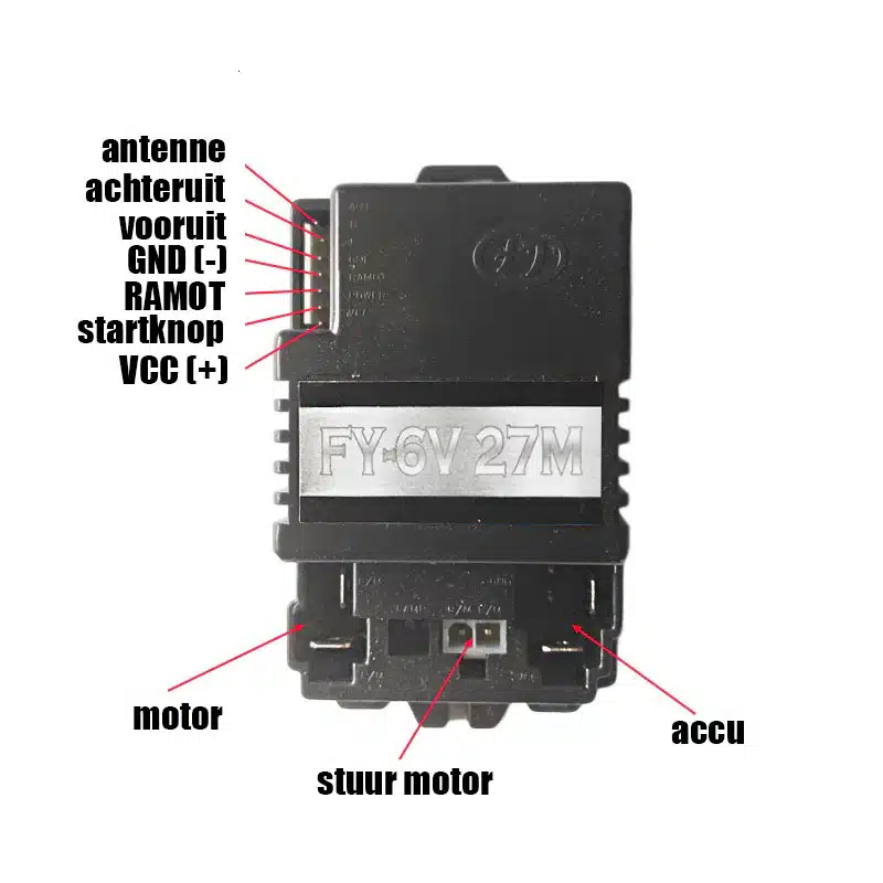 FY-6V 27M controller - Afbeelding 2