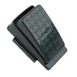 Voetpedaal zwart klein 2 pin