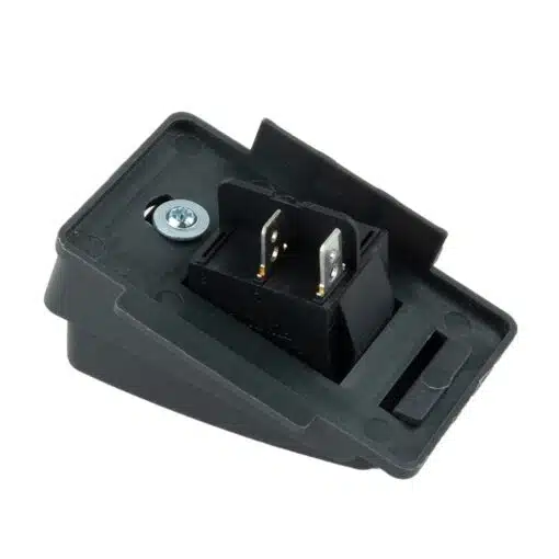 Voetpedaal zwart klein 2 pin - Afbeelding 2