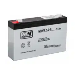 6V 7.2Ah AGM Accu voor Elektrische Kinderauto – MWS 7.2-6